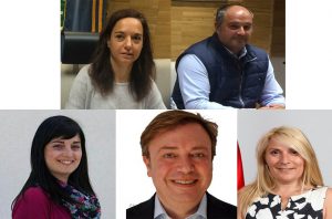 Portavoces de los Grupos Municipales