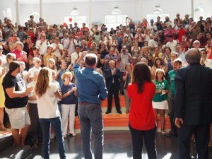 fiesta rosa psoe músculo