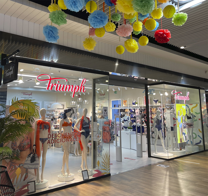 Triumph inaugura en The Style Outlets dos tiendas de España - Getafe Actualidad
